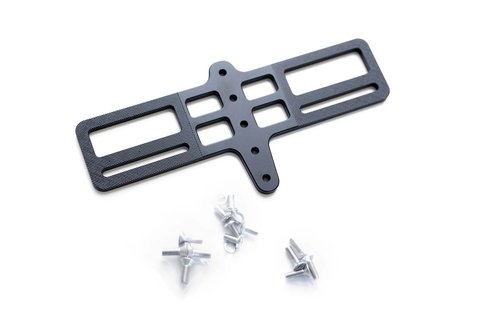 TRIRIG Universal BTA Adapter Plate Front Bike Water Bottle Cage Adapter Lightweight Bridge for Aero Bars Cups & Between-The-arms Aero Hydration System Triathlon Bike Mount Aerodynamic Set U