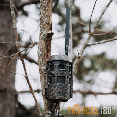 Muddy Trifecta 180 Cellular Trail Camera with Panoramic Imaging - Brown