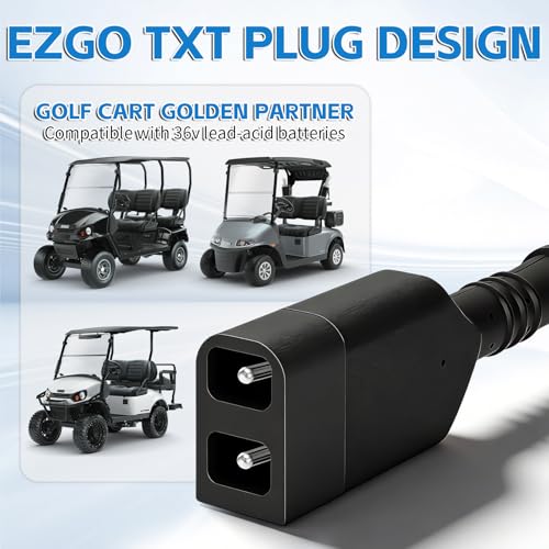 36V 15A Fast Golf Cart Battery Charger for EZGO TXT - Smart Protection