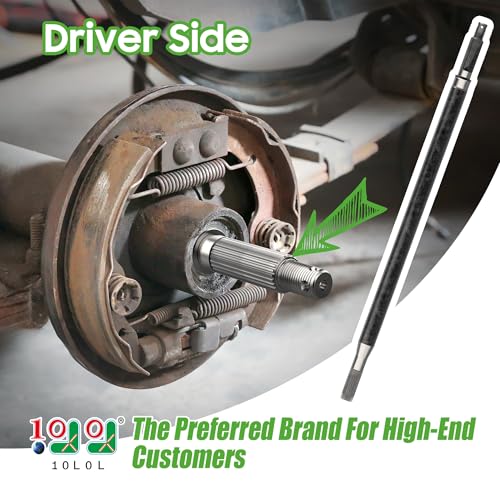 10L0L Golf Cart Rear Axle Shaft for Yamaha G16 G19 G22 - OEM Replacement Kit