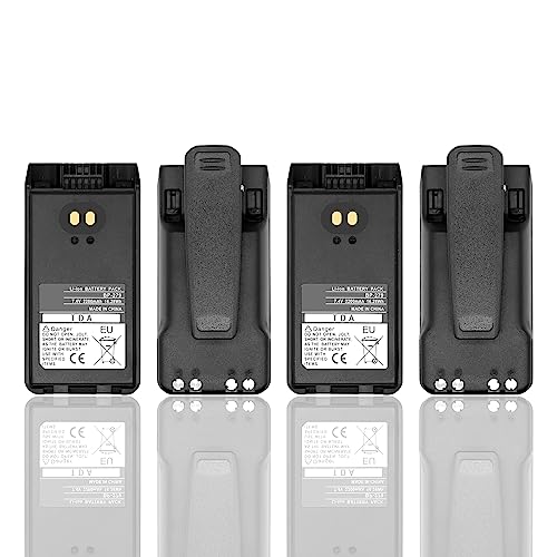 LIENIAO 4-Pack BP-279 Battery for ICOM Radios F1100D IC-F1000 IC-F2000 IC-F2100D