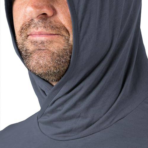 Men's Lightweight Hoodie - Storm Cloud, X-Large - Free Fly