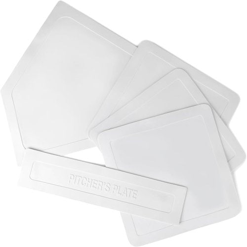 Champion Sports Throw Down Base Sets - Durable Baseball & Softball Practice Bases for All Training Environments