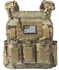 Redemption Crusader 2.0 Tactical Airsoft Vest OCP Camo One Size with Molle Webbing
