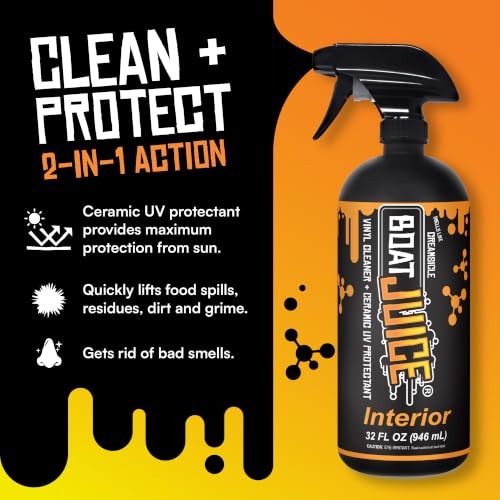 Boat Juice Interior 2-in-1 Boat Cleaner & UV Protectant Gallon Pack - 128 Fl Oz