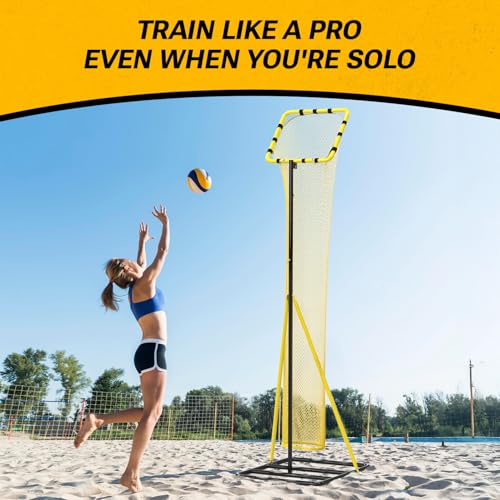 Dimples Excel Volleyball Setter Trainer with Adjustable Height & Angles