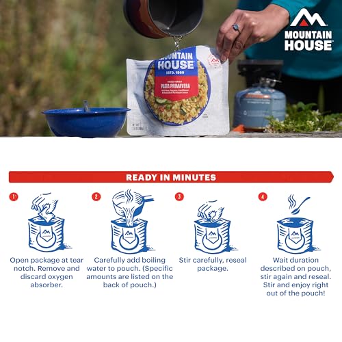 Mountain House Expedition Bucket Emergency Freeze-Dried Food Kit, 30-Year Shelf Life