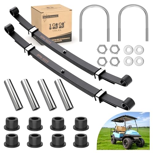 Heavy Duty Golf Cart Rear Leaf Spring Kit for Club Car Precedent Onward Tempo 2004+