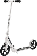 Razor A5 DLX Kick Scooter - Foldable Design, 8" Urethane Wheels, For Kids Ages 8+, Up to 220 lbs