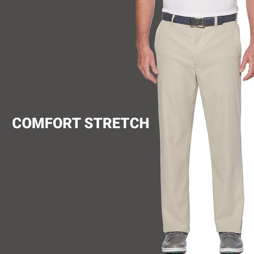 Callaway Men's Pro Spin 3.0 Golf Pants - Stretch Fabric with Active Waistband | Big & Tall Sizes Available