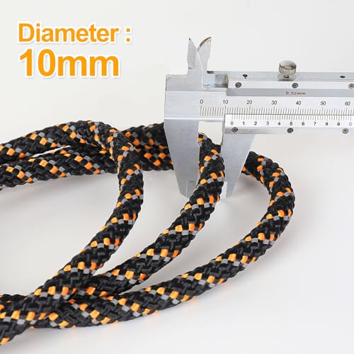 Reflective Tree Stand Safety Rope 30FT - Hunter Safety Lifeline 3-Pack