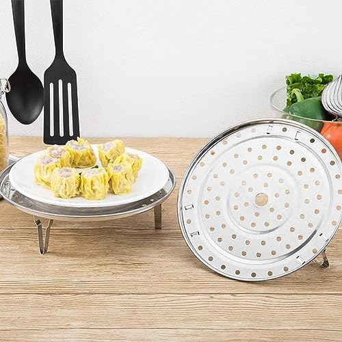 Large Diameter Stainless Steel Steam Holder & Rack 26cm for Pots & Pans