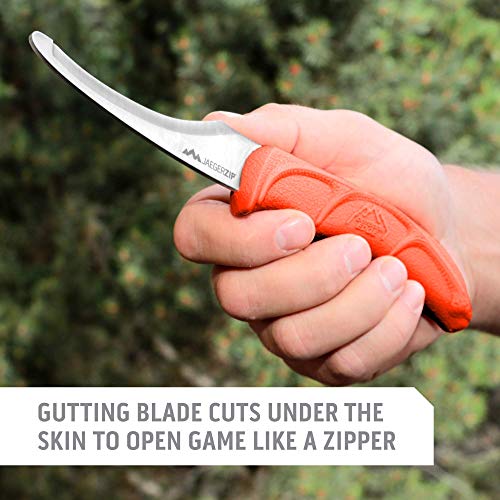 Outdoor Edge JaegerPair 3-Piece Hunting Knife Set for Game Processing with Sheath