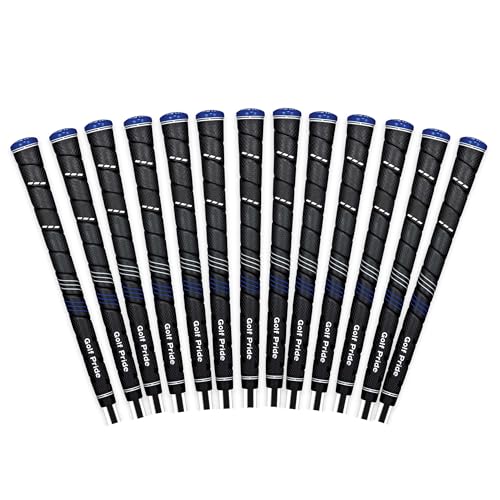 Golf Pride CP2 Wrap Midsize Golf Grip 13-Pack Black - Control & Comfort