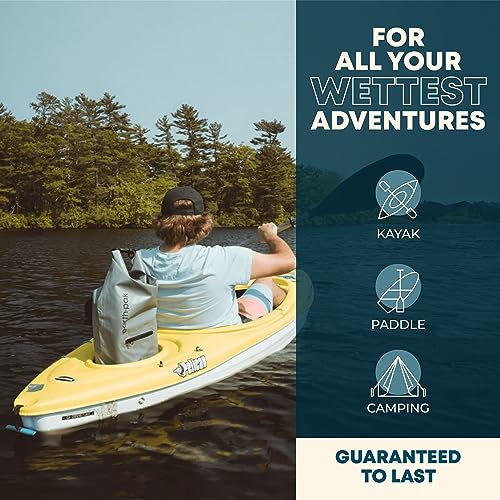 Waterproof Dry Bag with Zippered Pocket - 5L Kayaking Boating Fishing Gear