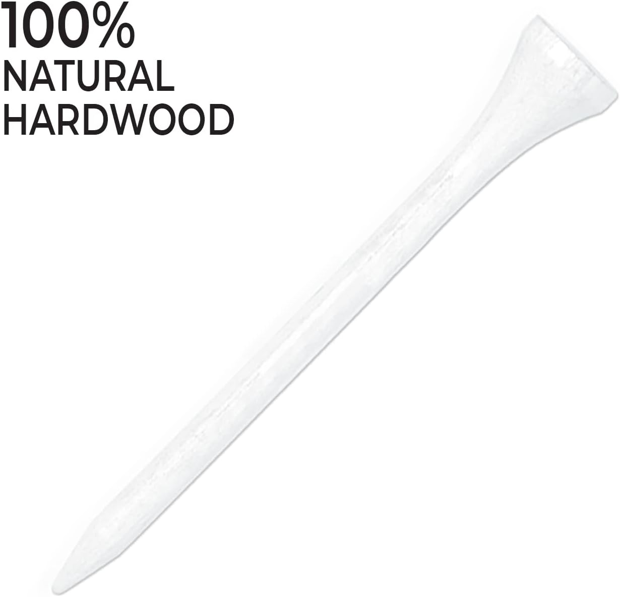 Pride Golf Tee - Deluxe 2-3/4 Inch Tees | 50 Count Bag for Optimal Performance