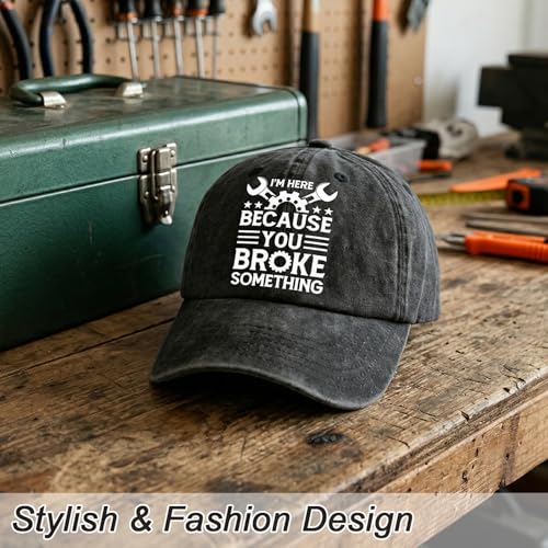 Baseball Cap Gifts for Mechanics, Quilters, Woodworkers, Electricians – Unisex Hat