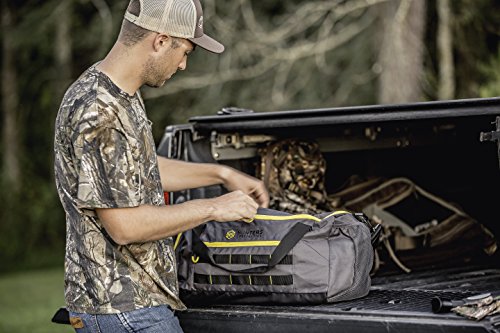 Scent-Proof Hunting Duffel Bag 45L with Airtight Scent-Safe Liner & Multiple Pockets