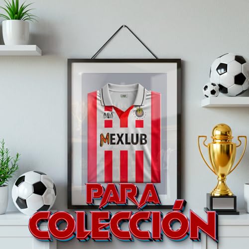 Chivas 1994-1995 Retro Football Jersey Men Medium Rojiblanca Classic Fit