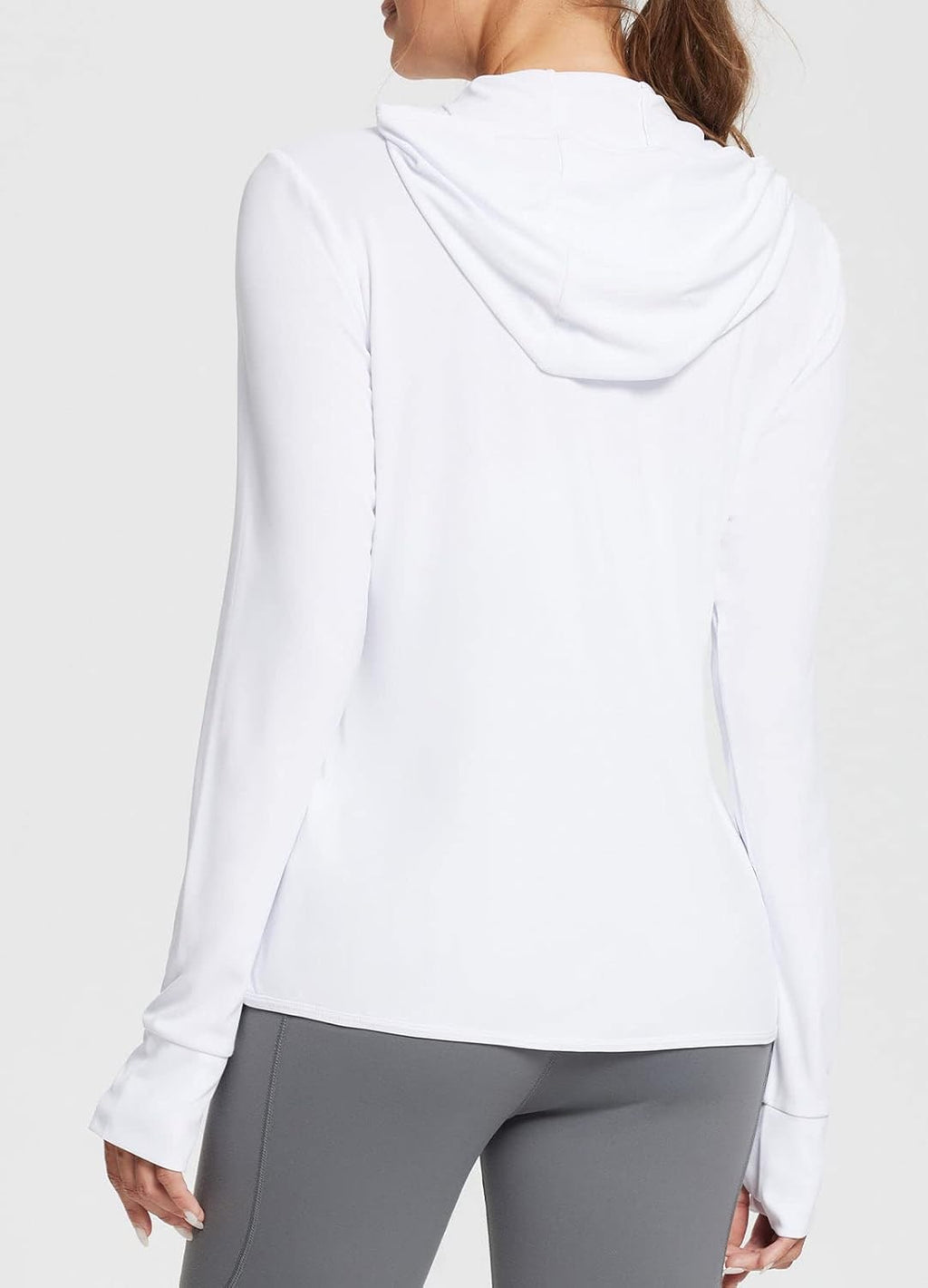 Baleaf Women's Lightweight Sun Protection Hoodie Jacket - Long Sleeve Cover-Up Shirt in Stylish Design