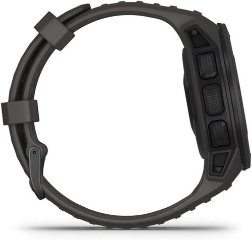 Garmin Instinct Rugged Outdoor Watch - GPS, Heart Rate Monitoring & 3-Axis Compass | Graphite Color