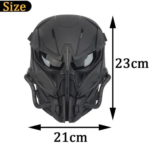 Airsoft Skull Full Face Protective Mask Balaclava Adjustable for Outdoor Sports CS Cosplay Tactical