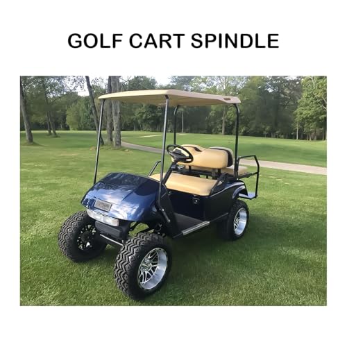 LOSTAR Golf Cart Front Spindle Assembly Compatible with EZGO TXT 2001+ Replaces 70673-G02, 70942-G02