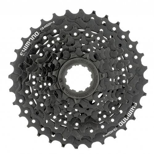 Shimano Unisex Adulto Kassette 9 Fach, Black, Einheit EU
