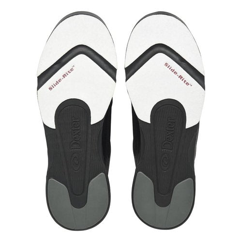 Dexter Mens Ricky V Wide Bowling Shoes- Black/Alloy 10.5