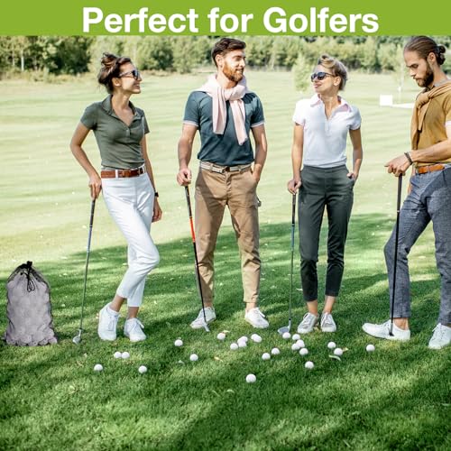 MiniInflat 80 Pcs Practice Golf Balls - White 42mm for Indoor and Outdoor Golf Training