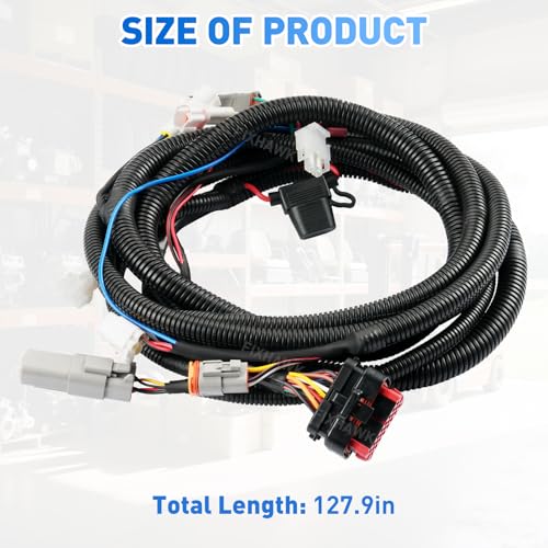 Yamaha G22 Golf Cart Wiring Harness Replacement - Complete Control Wiring Kit
