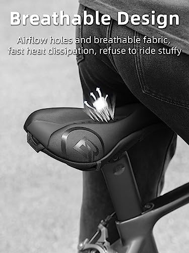 Bike Seat Cover Gel Cushion for Men Women Comfortable Cycling