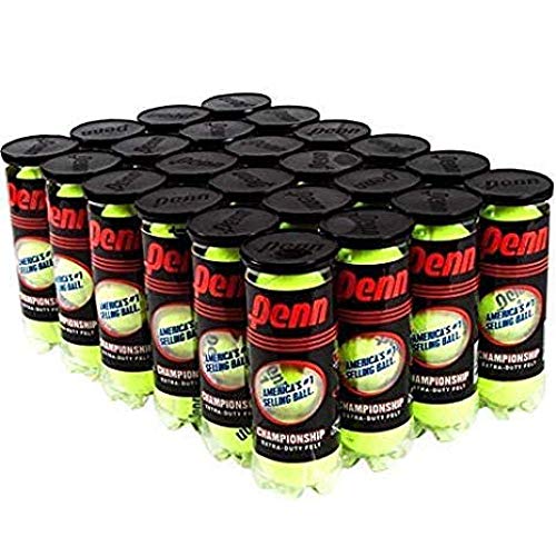 High Altitude Tennis Balls 24 Pack - USTA & ITF Approved Yellow Tennis Balls