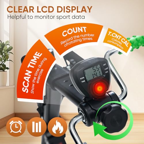 Pedal Exerciser Bike for Seniors - Low-Impact Total Body Workout & Rehab Equipment
