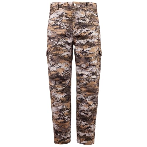 Men's Waterproof Hunting Pants - Large Disruption Camo, Huntworth Winsted