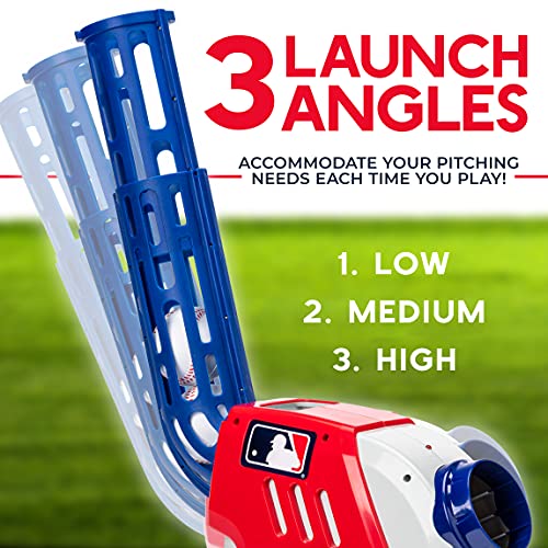 Franklin Sports MLB Power Pitcher Baseball Pitching Machine for Kids
