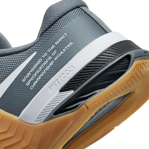 Nike Men's Metcon 8 Sneakers 9.5 Smoke Grey White Cross-Training Shoes