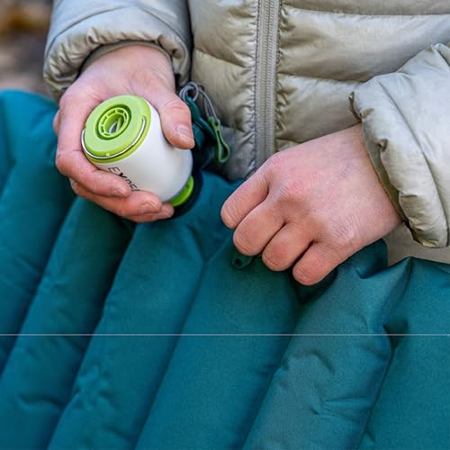 Exped Ultra Sleeping Pad Pump with Lamp — Mini USB-C Air Pump for Inflating Mats