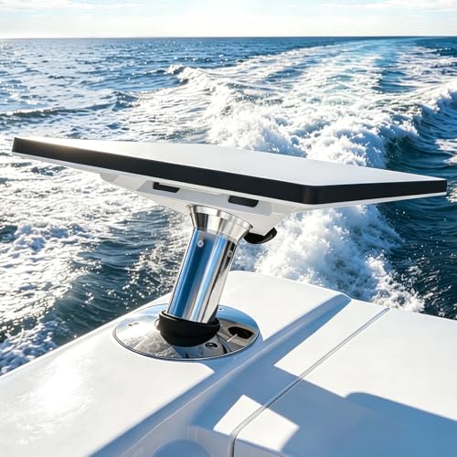 Marine Boat Mount for Starlink Mini Antenna - Stainless Steel, Adjustable & Corrosion-Resistant