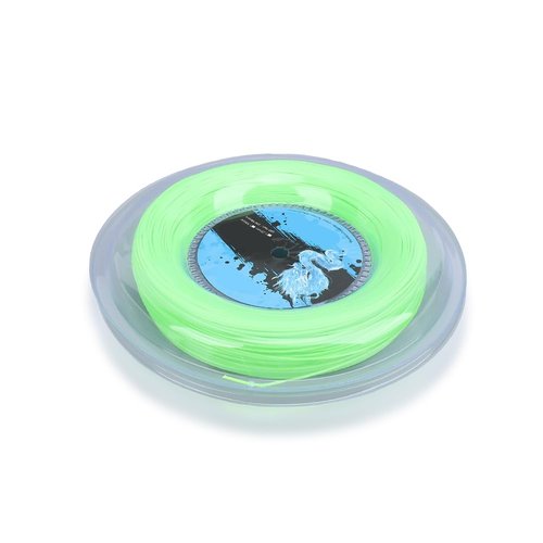 Leopacat Tennis String, String Set and 200m Reel Polyester, High Elastic Racket 200M for Training Fluorescent Green with Optimal Control Softness Power Enhances Performance