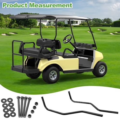 Heavy-Duty Rear Strut Support Brackets for Club Car DS 88-Inch Roof