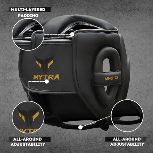 Boxing Headgear MMA Kickboxing Taekwondo Karate Training Helmet One Size