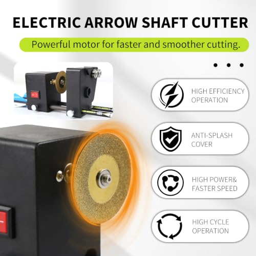 High-Speed Arrow Cutter Saw for Carbon Fiber & Aluminum Arrows