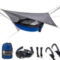 Easthills Outdoors Double Camping Hammock with Bug Net & Tarp - Blue 701