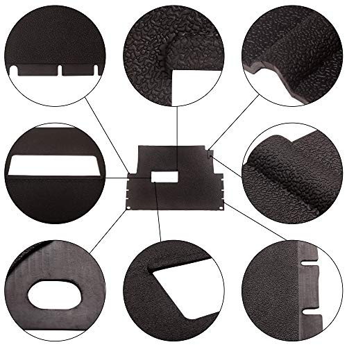 Full Coverage Rubber Floor Mat for Club Car Golf Carts 2004-2022 Replacement OEM
