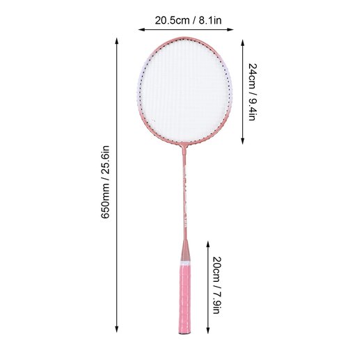 Badminton Racquets Set Lightweight Badminton Rackets Kit Professional Separate Badminton Rackets for Beginners Student Training