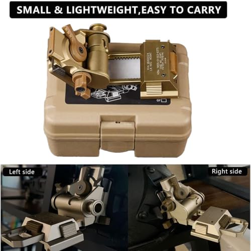 Night Vision Goggles Mount for PVS15/18 L4G24 CNC Helmet Mount - Saltd Color