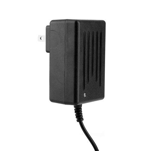 Scooter Battery, 24V 0.6A Electric Scooter Battery Black with 2 Pin Straight Plug for E100 E125 E500S PR200 US Plug 110V