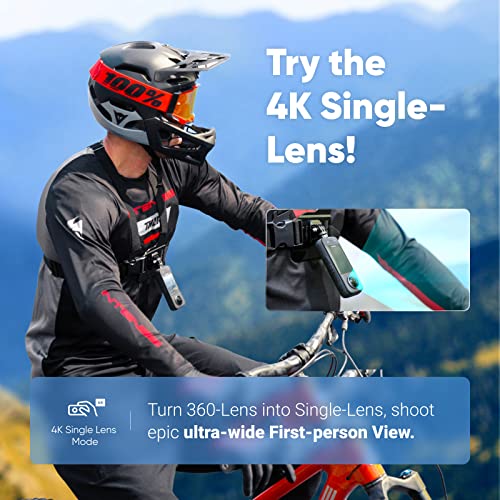 Amazon Renewed Insta360 X3 Waterproof 360 Action Camera - Standalone