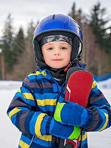 Kids Skull Cap Helmet Liner Hats - Small, Mixed Colors, 6 Pack